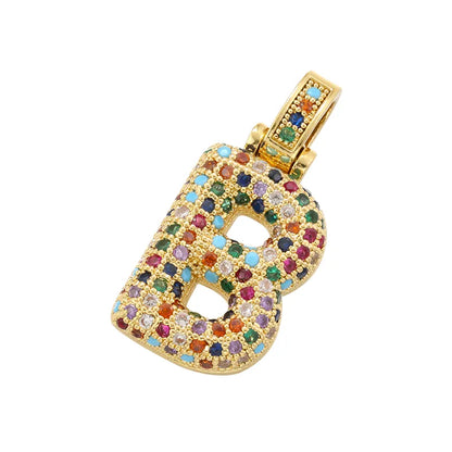 Colorful Bubble Initial Charm (Pre-Order)