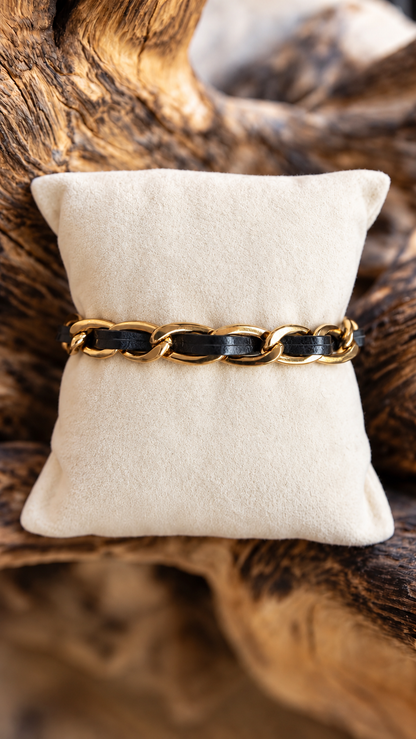 Leatherette Layering Bracelet