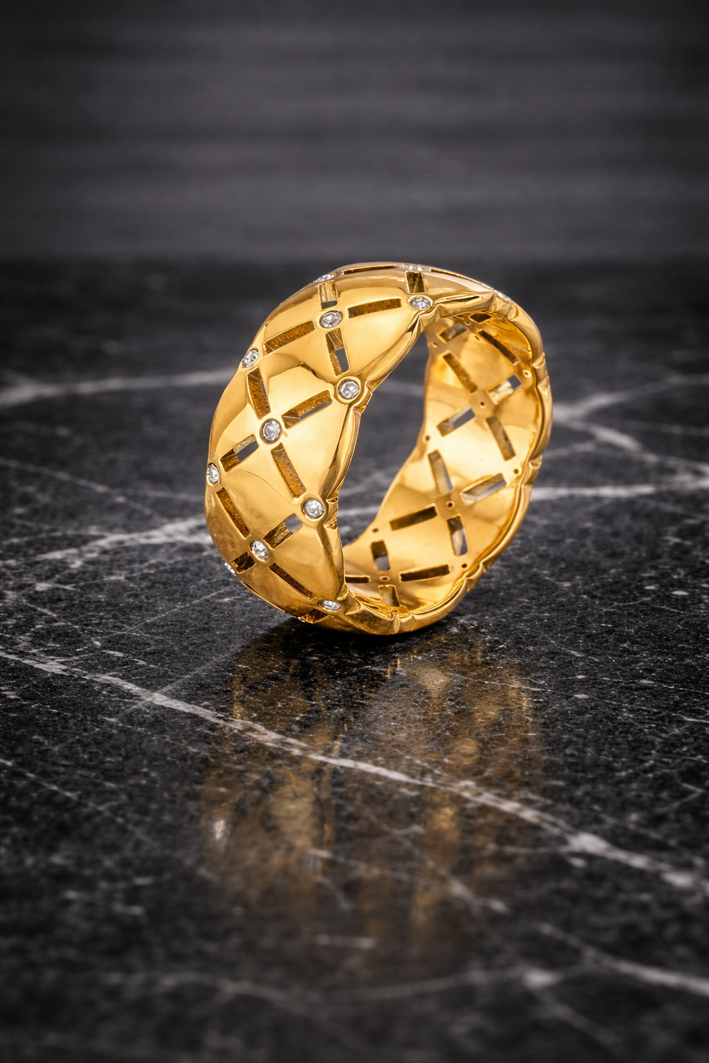 Quincy Diamond Cut Ring