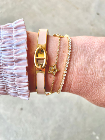 Trina Enamel Bangle | Pre-Order