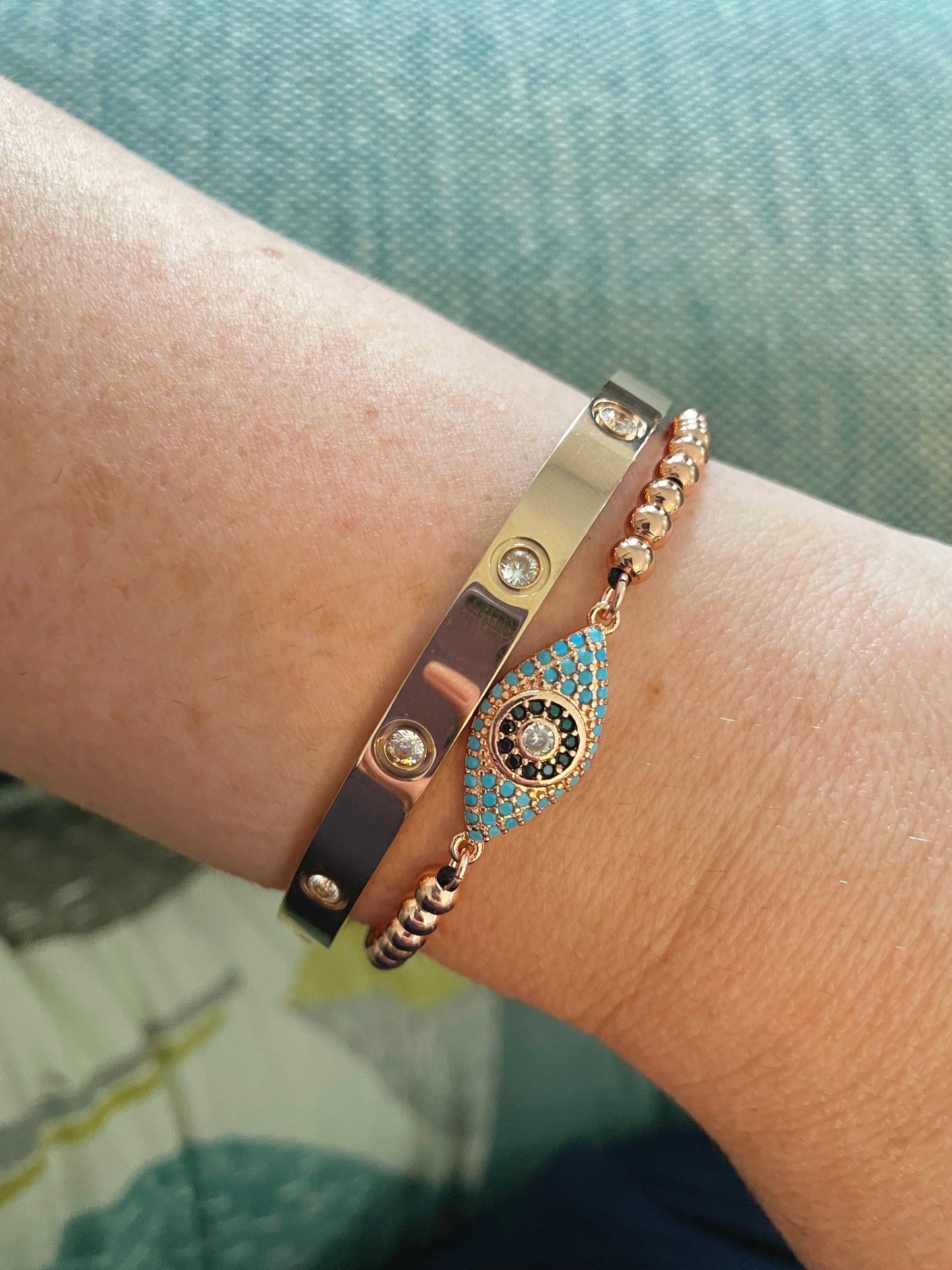 Beaded Protective Eye Bracelet