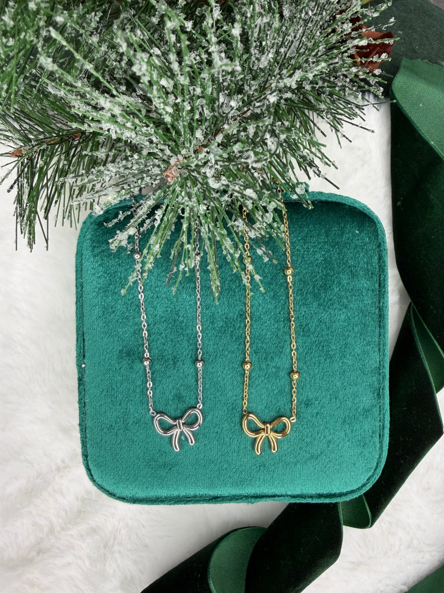 Bow Layering Necklace