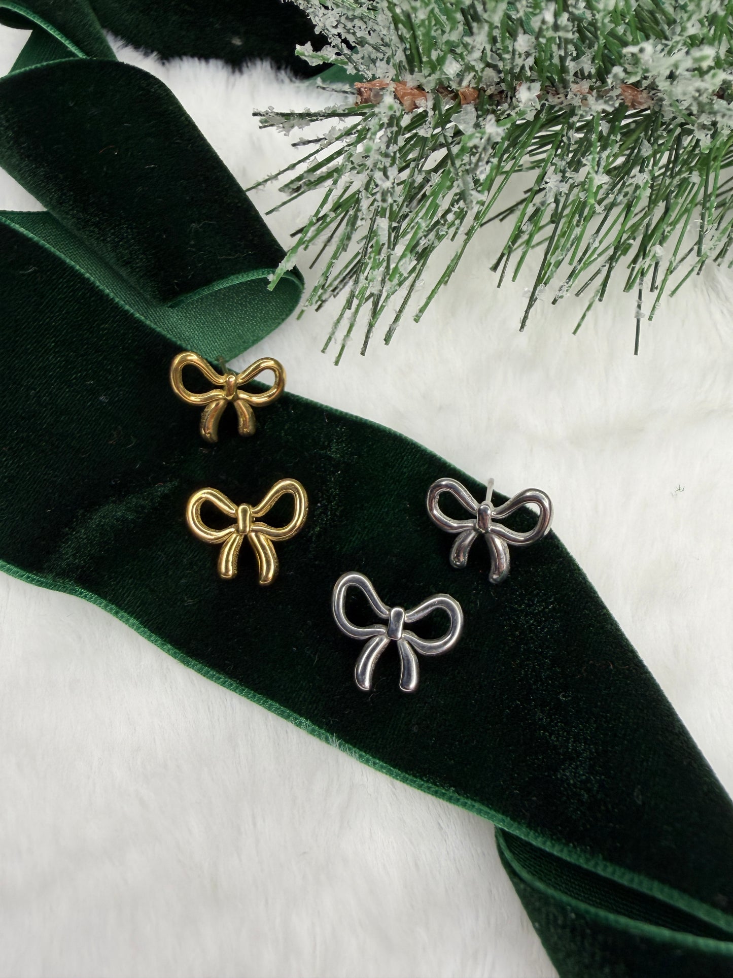Bow Stud Earrings