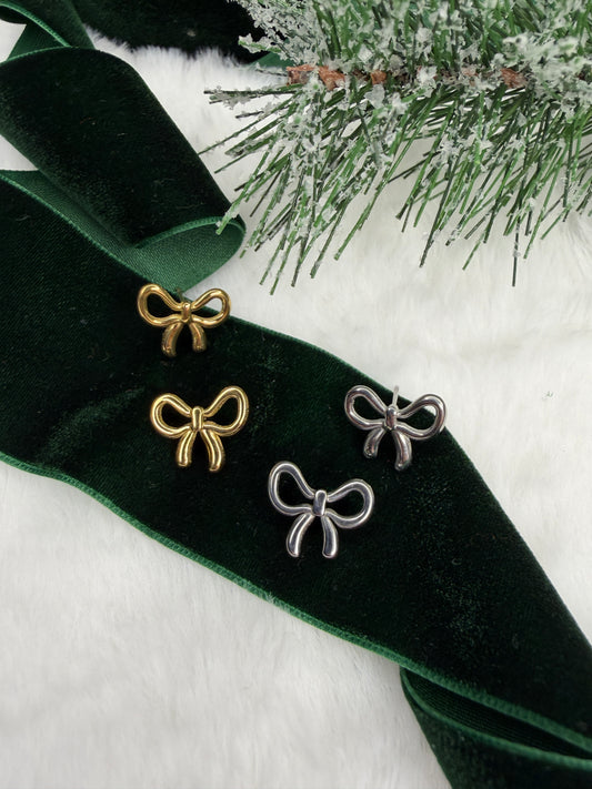 Bow Stud Earrings