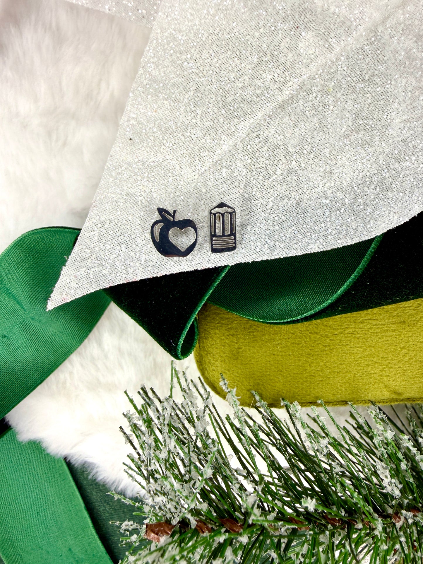 Scholastic Stud Earrings