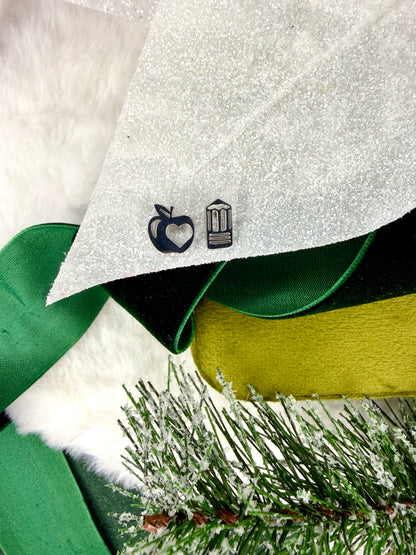 Scholastic Stud Earrings