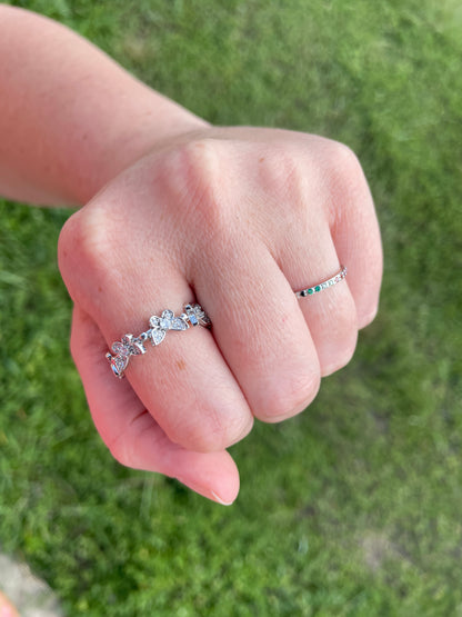 Lindsey Adjustable Butterfly Ring