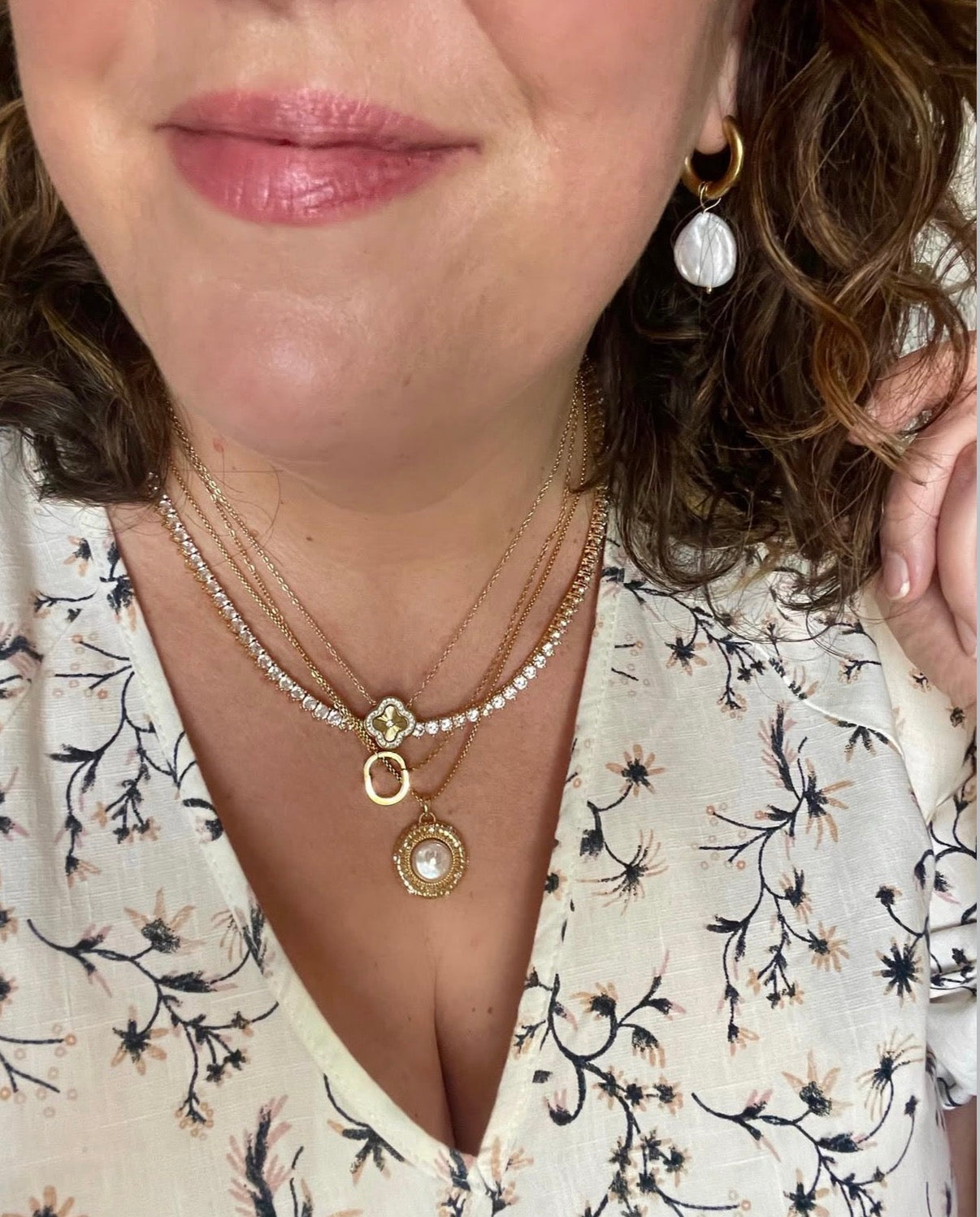 Luxe Tennis Necklace