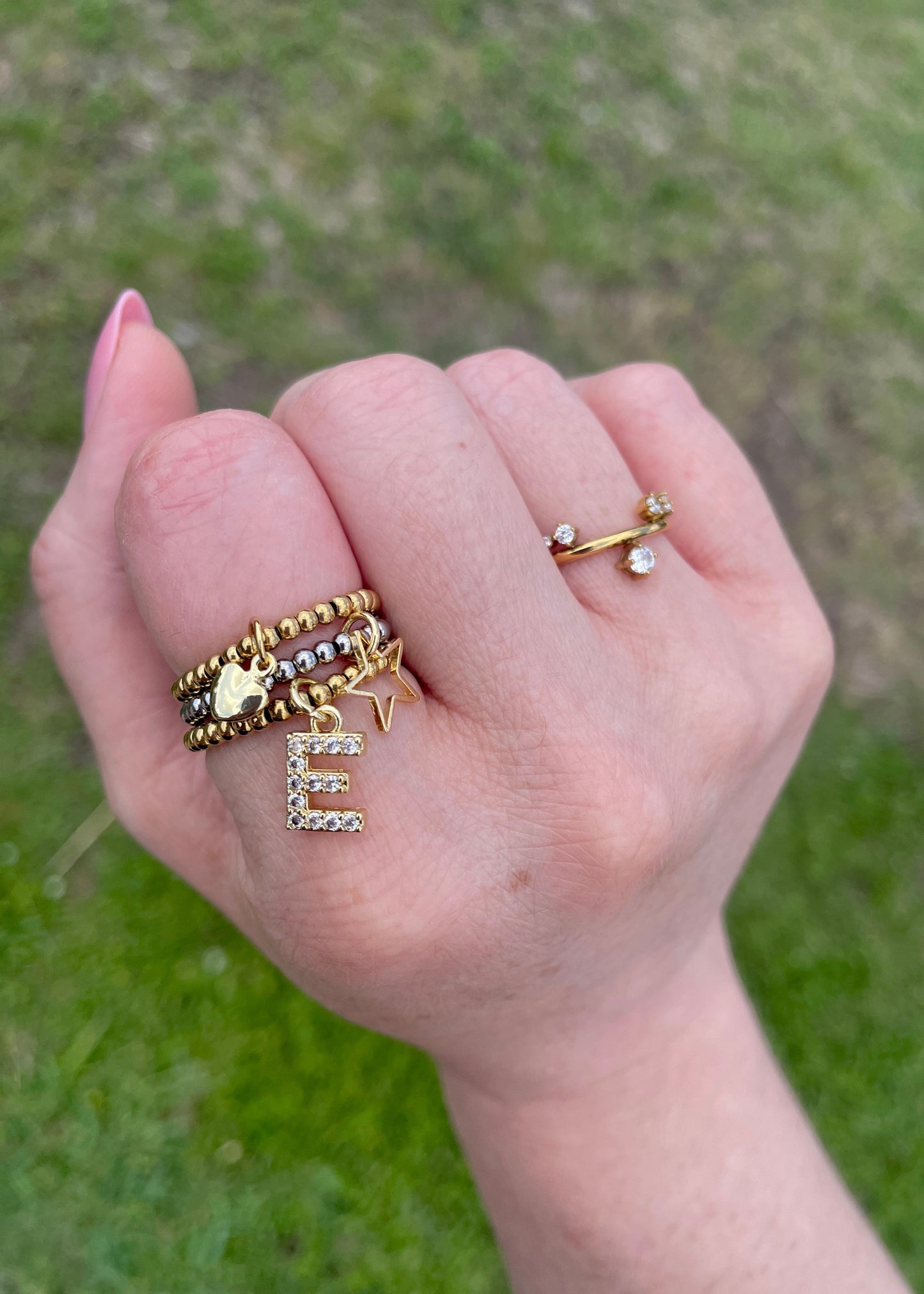 Mini Stretch Beaded Ring | Pre-Order
