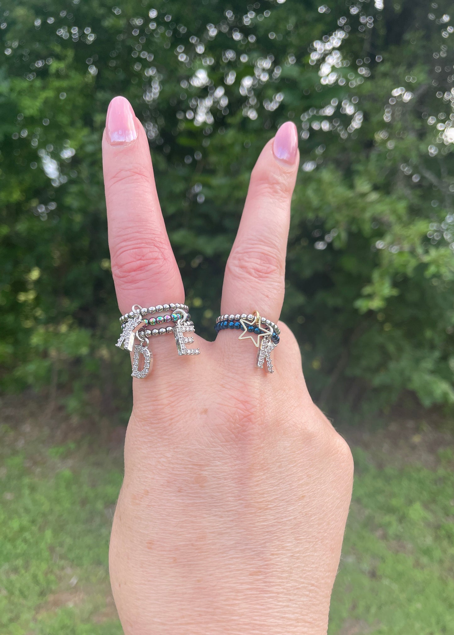 Mini Stretch Beaded Ring | Pre-Order