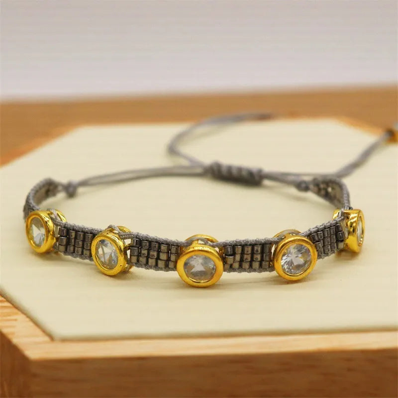 Jett Hand-Beaded Bracelet (Pre-Order)