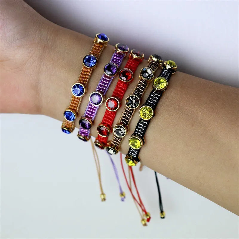 Jett Hand-Beaded Bracelet (Pre-Order)