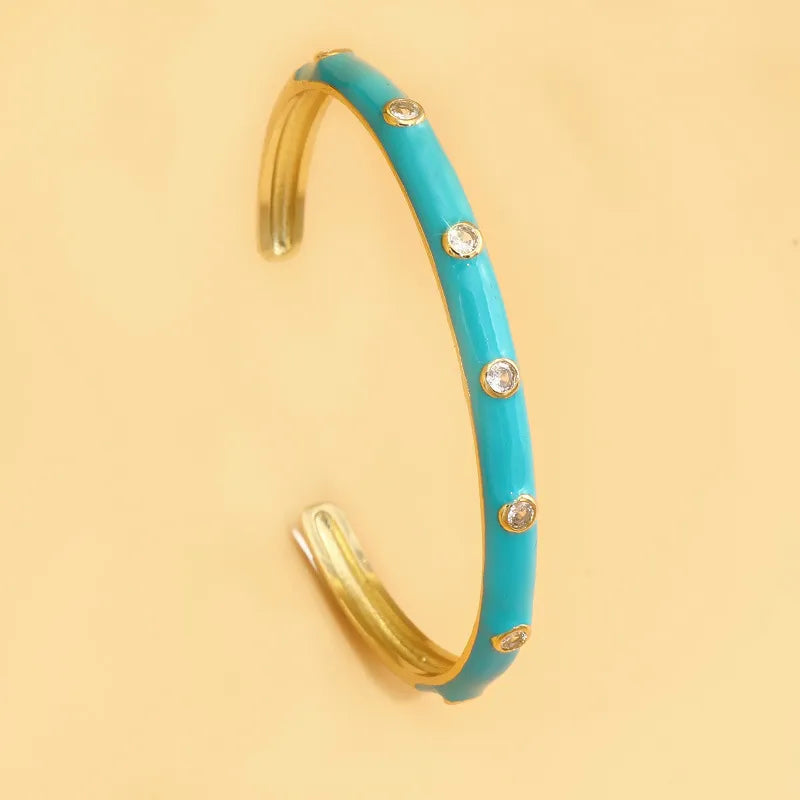 Brodie Enamel Cuff (Pre-Order)