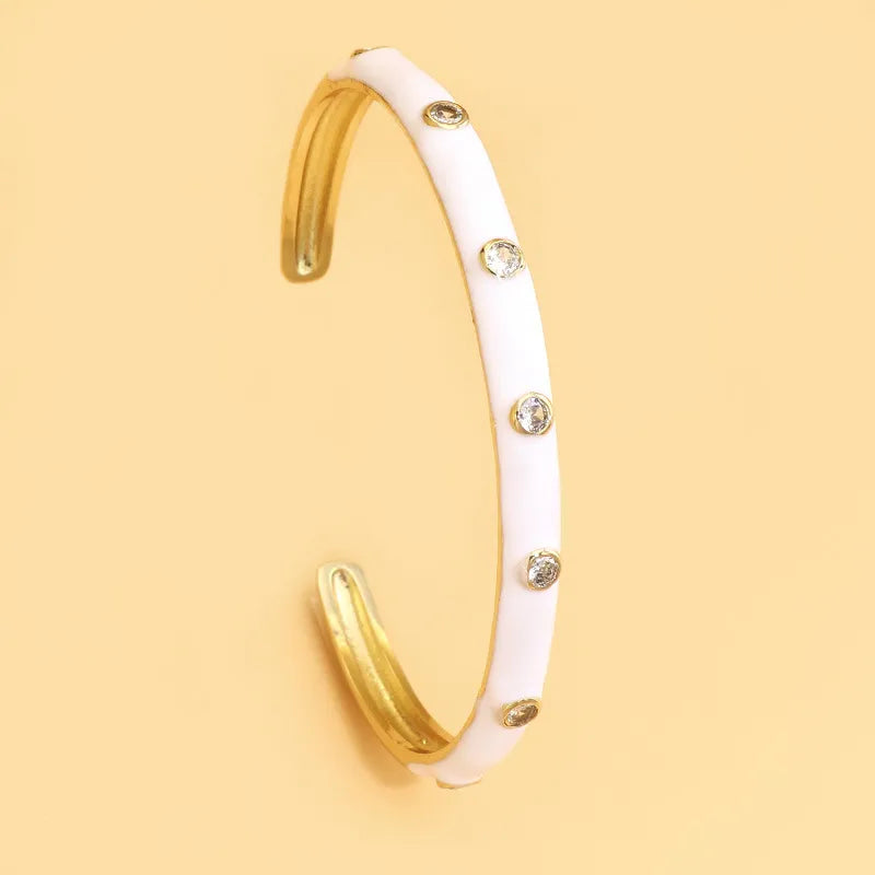 Brodie Enamel Cuff (Pre-Order)