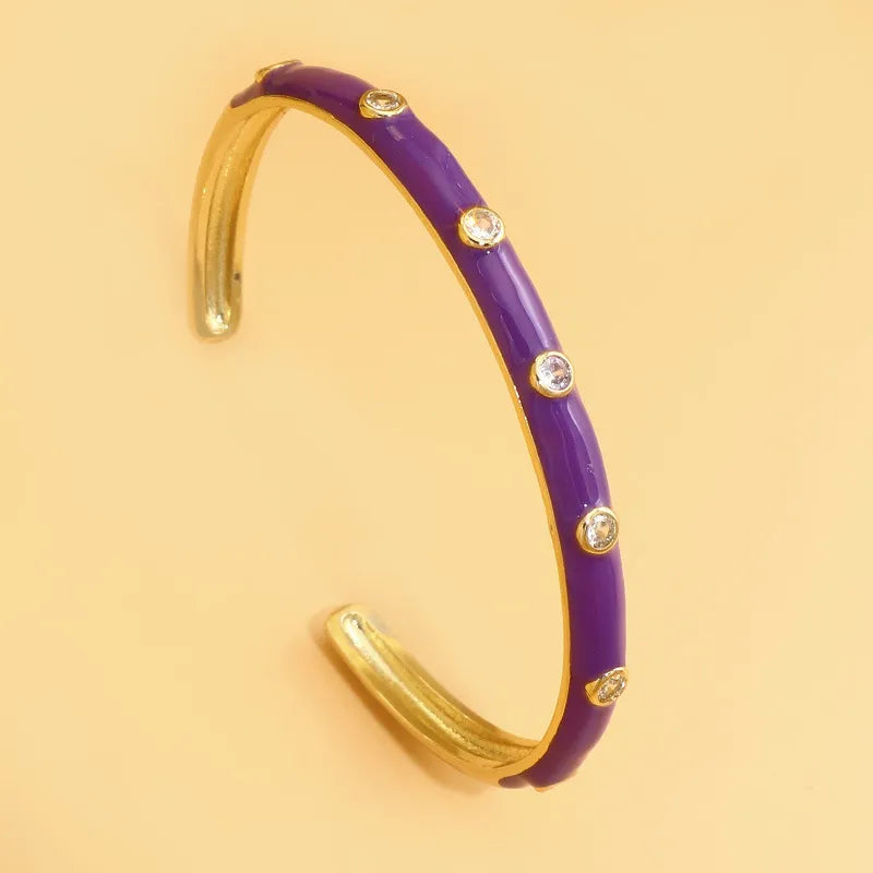 Brodie Enamel Cuff (Pre-Order)