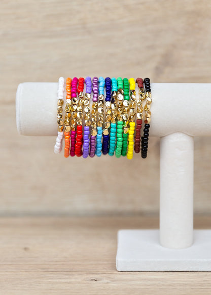 Summertime Beaded Bracelet