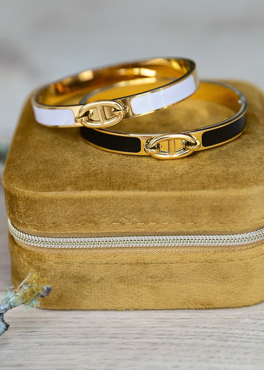 Trina Enamel Bangle | Pre-Order