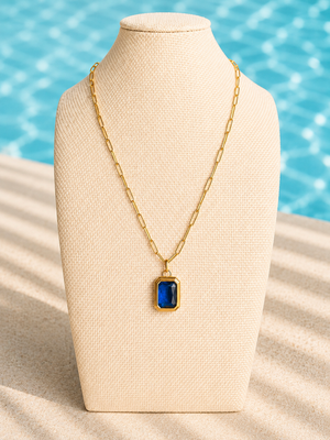 Nightfall Necklace in Blue