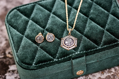 Quilted Velvet Jewelry Case (Pre-Order)