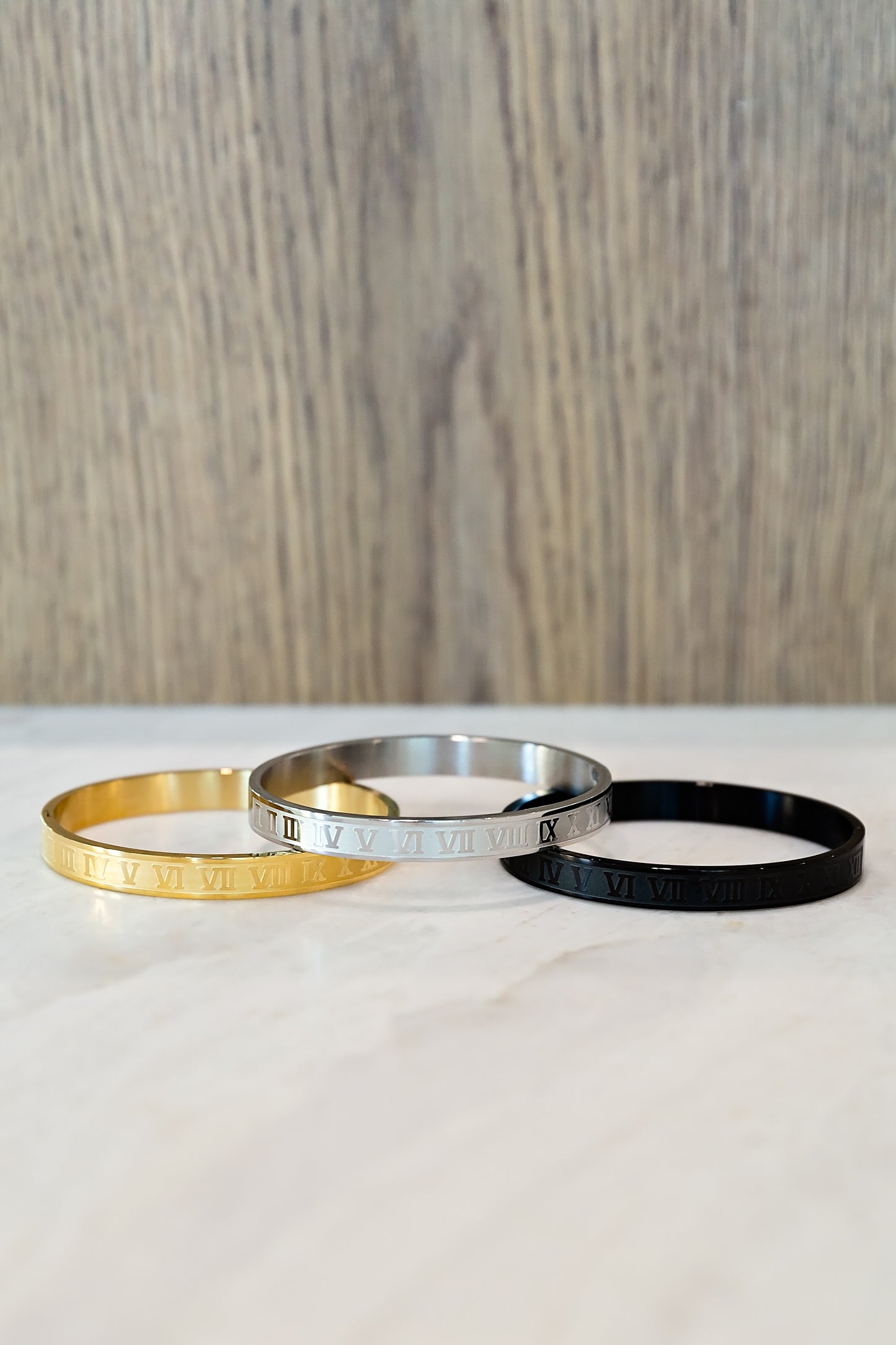 Carmen Roman Numeral Bangle