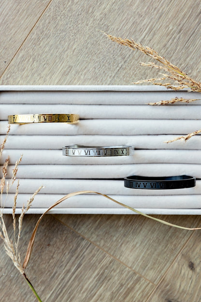 Carmen Roman Numeral Bangle