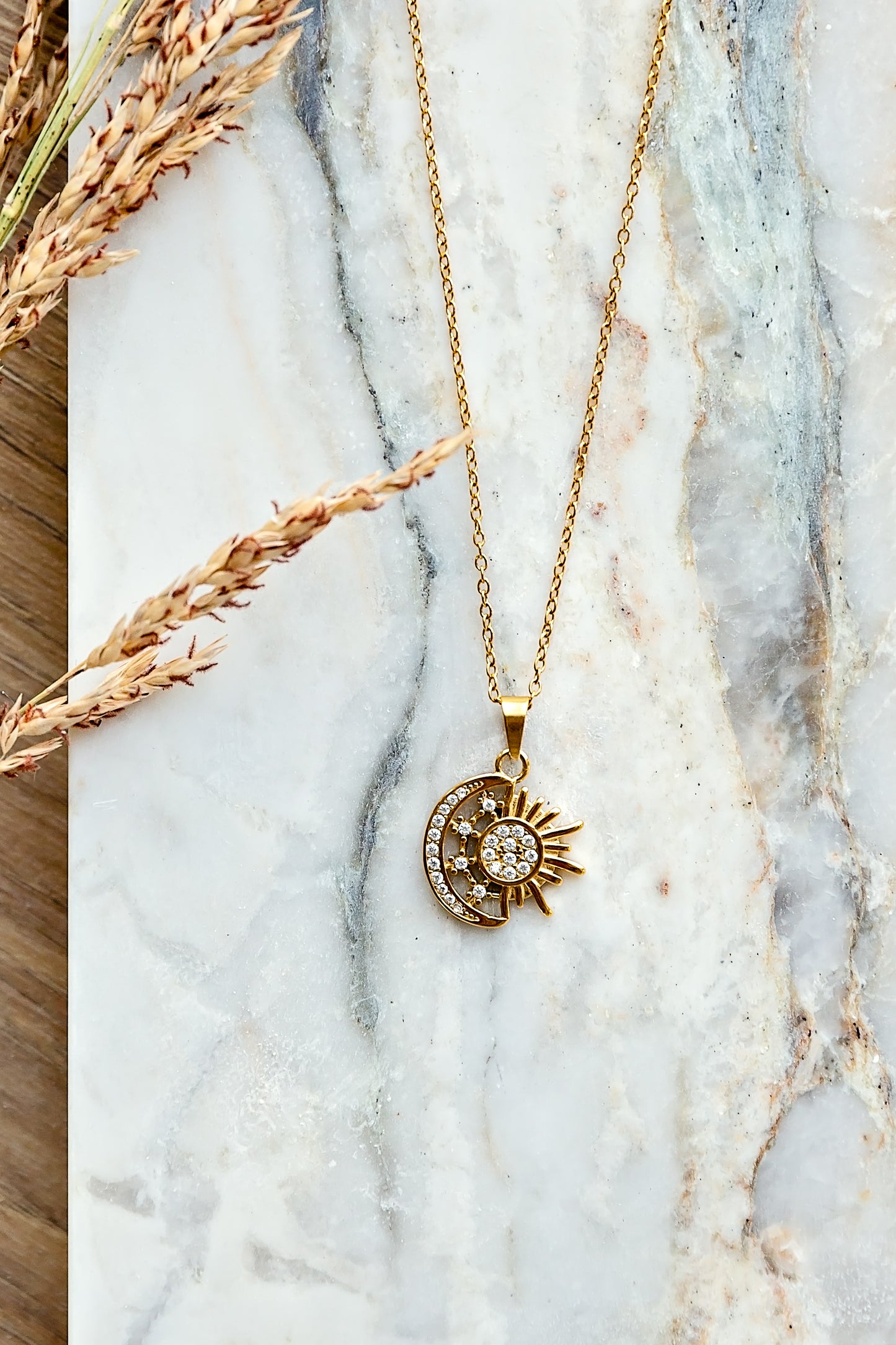 Sun & Moon Necklace