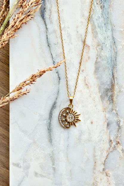Sun & Moon Necklace