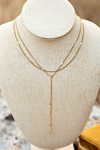 Rhonda Lariat Necklace