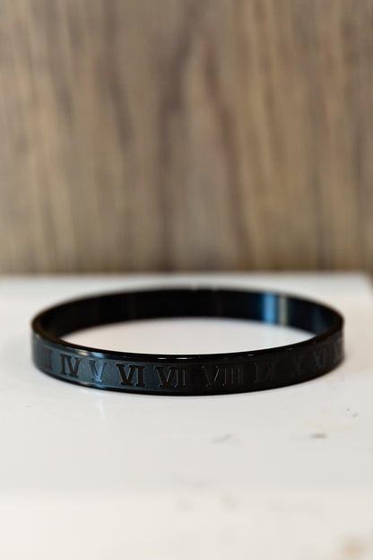 Carmen Roman Numeral Bangle