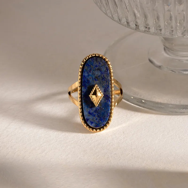 Lapis Stone Statement Ring (Pre-Order)