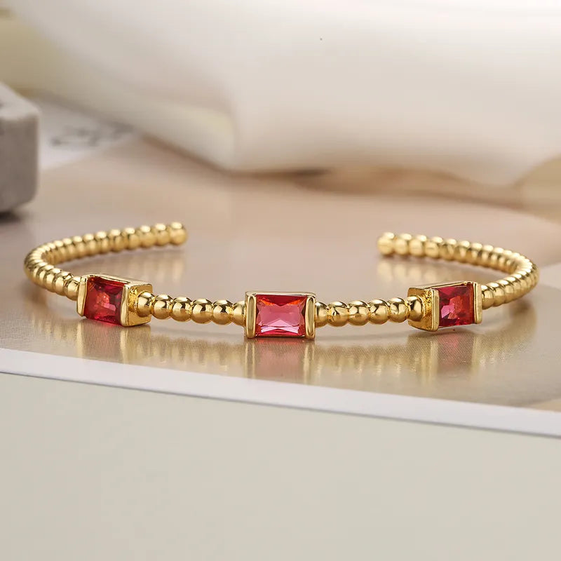 Rosanna 3-Stone Cuff (Pre-Order)