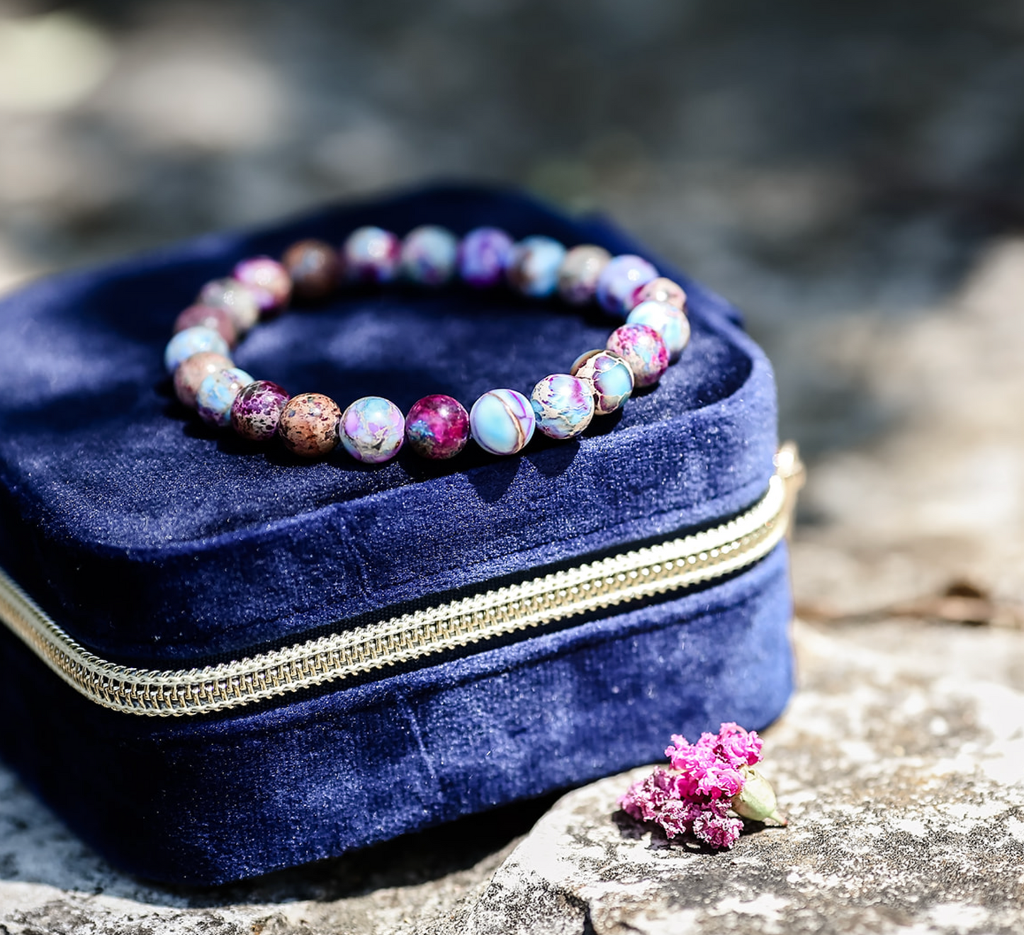 Emperor Stone Beaded Bracelet