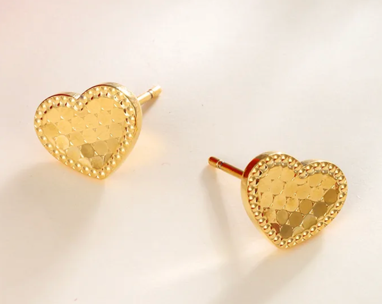 Sequin Heart Studs | Pre-Order