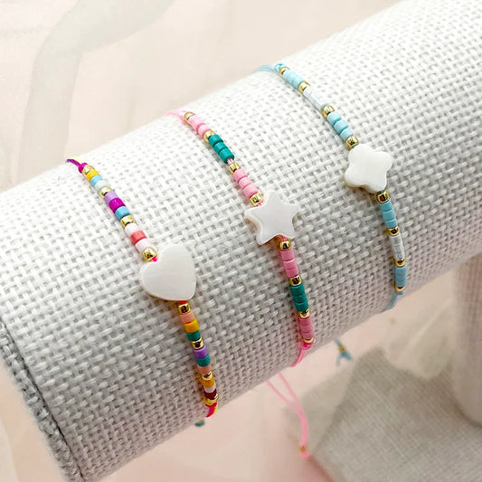 Mother of Pearl Seed Bead Bracelet (Pre-Order)