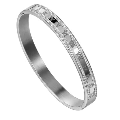 Frankie Roman Numeral Bangle