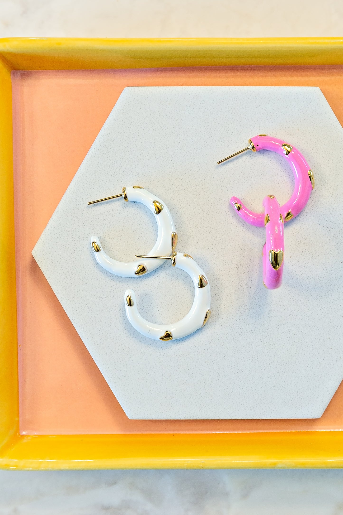 Emily Enamel Hoops