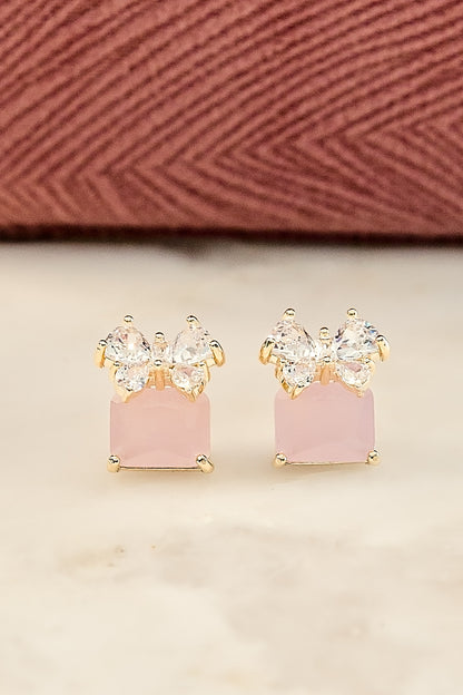 Perfectly Present Studs in Pink