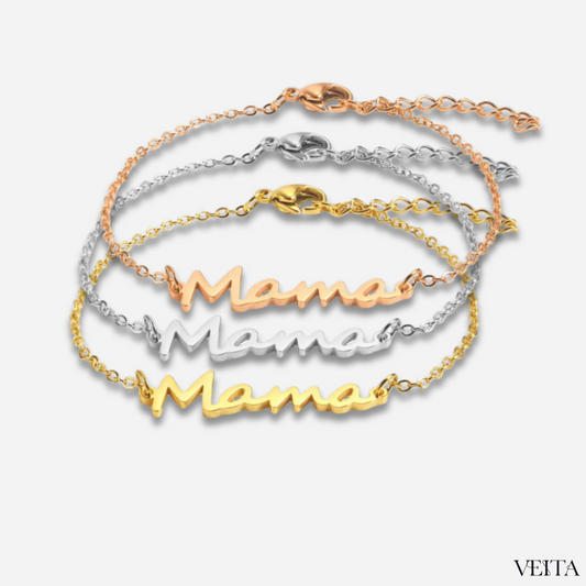 Cursive Mama Bracelet