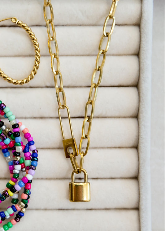 Summer Love Chain Link Necklace