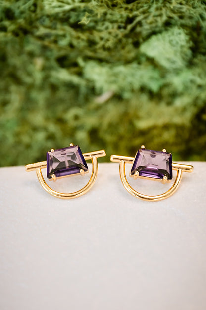 Helene Art Deco Studs