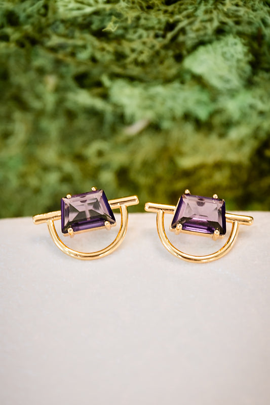 Helene Art Deco Studs