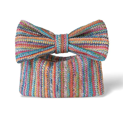 Rory Raffia Bow Clutch (Pre-Order)