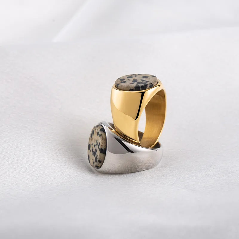 Spotted Agate Ring (Pre-Order)