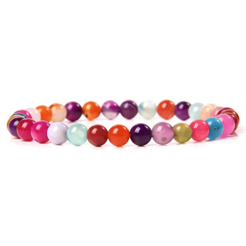 Agatha Beaded Stone Bracelet (Pre-Order)