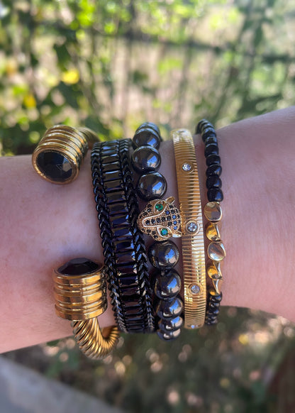 Jaguar Beaded Bracelet