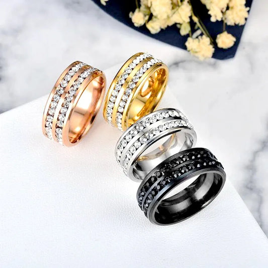 Billy Double Row CZ Ring (Pre-Order)