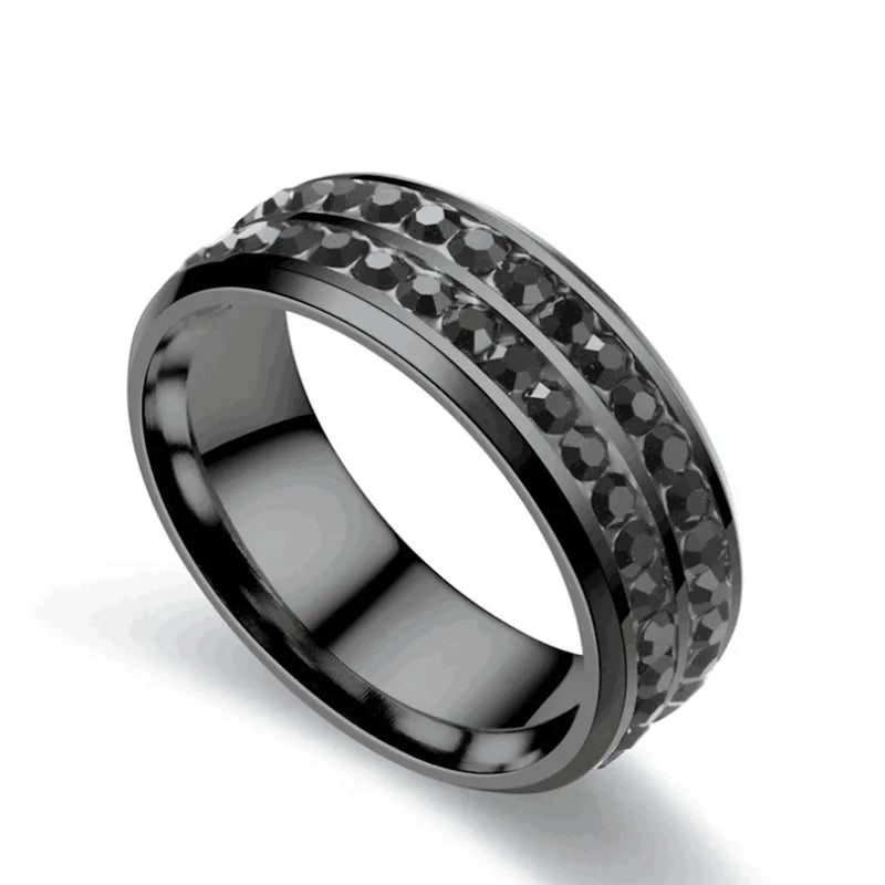 Billy Double Row CZ Ring (Pre-Order)