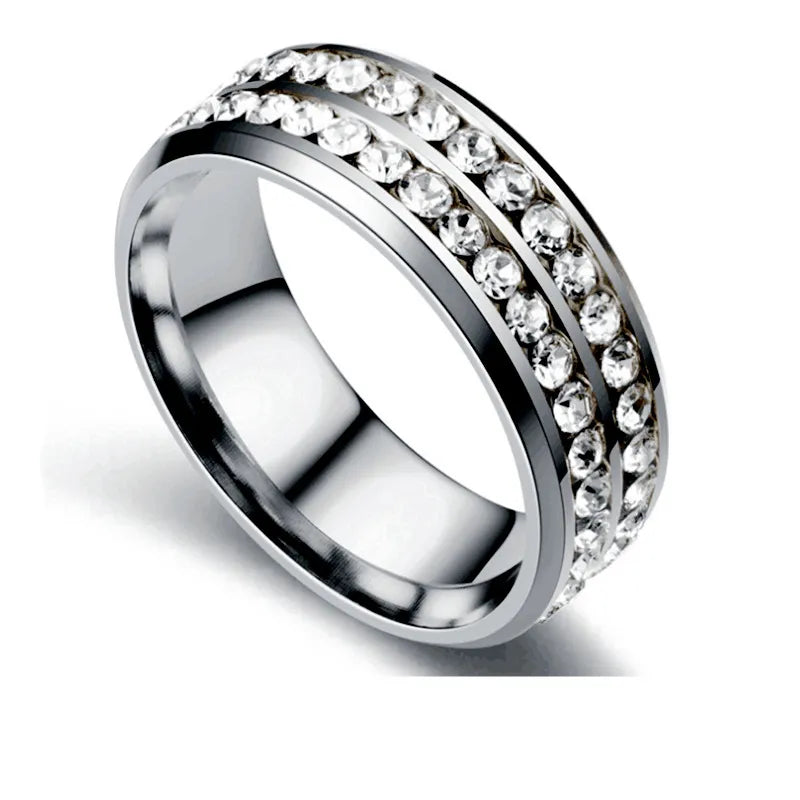 Billy Double Row CZ Ring (Pre-Order)