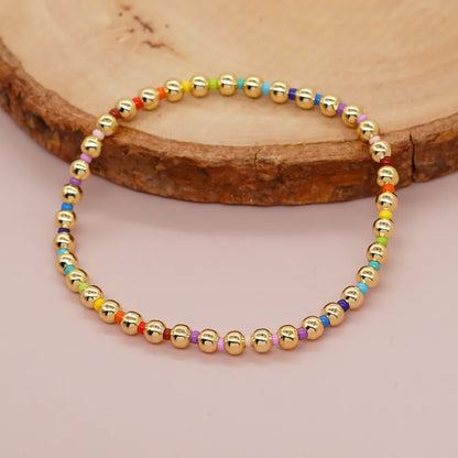 Casual Beaded Rainbow Bracelet (Pre-Order)