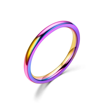 Casual Thin Stacking Ring (Pre-Order)